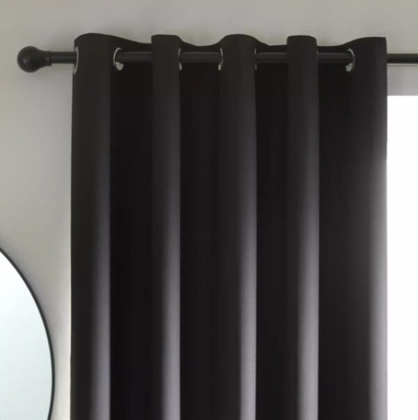 Black Blackout Curtains