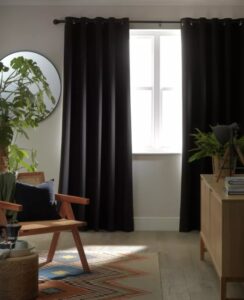 Black Blackout Curtains