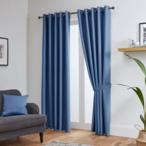 Blue Blackout Curtains