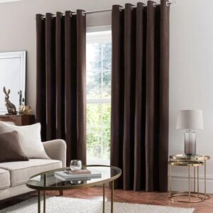 Brown Blackout Curtains