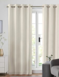 Cream Blackout Curtains