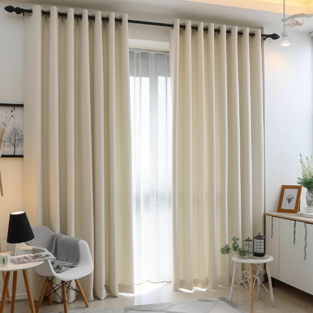 Cream Linen Curtains