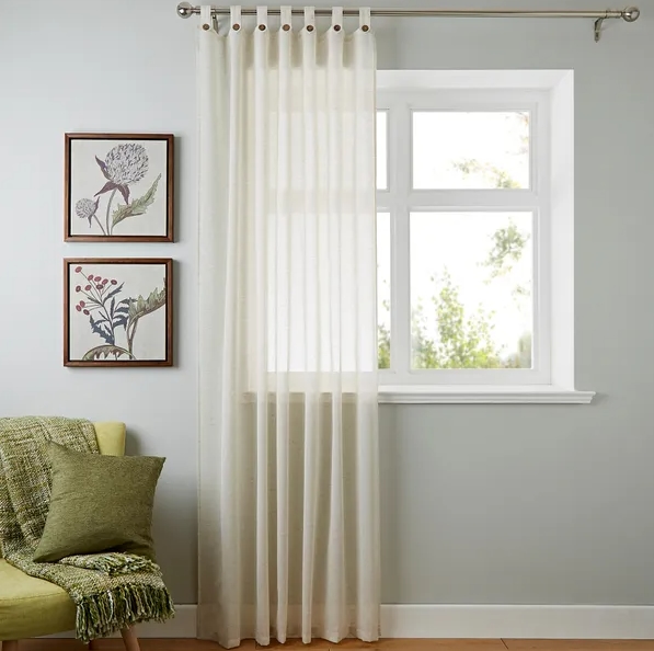 Cream Net Curtains