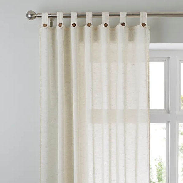 Cream Net Curtains