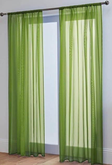 Green Sheer Curtains