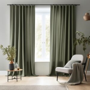 Green Wave Curtains