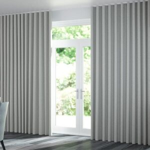 Grey Wave Curtains