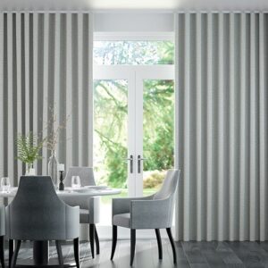 Grey Wave Curtains