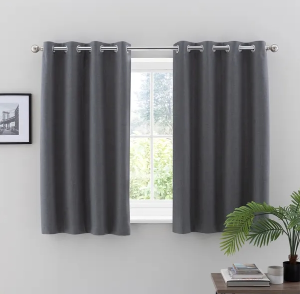 Linen Eyelet Curtains