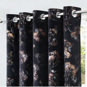 Patterned Eyelet Curtains