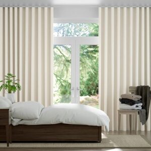 Cream Wave Curtains