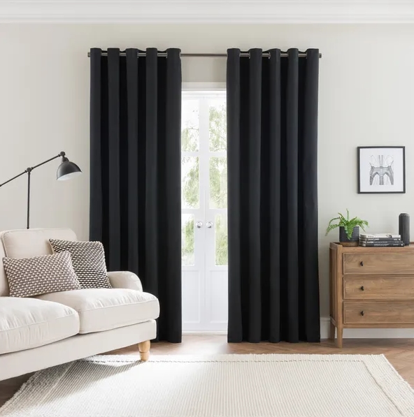 Black Bedroom Curtains