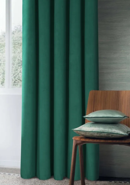 Green Bedroom Curtains - Image 3