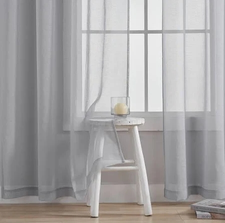 Grey Net Curtains