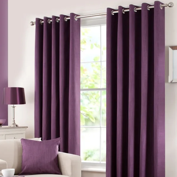 Purple Bedroom Curtains