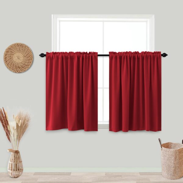 Red Kitchen Curtains