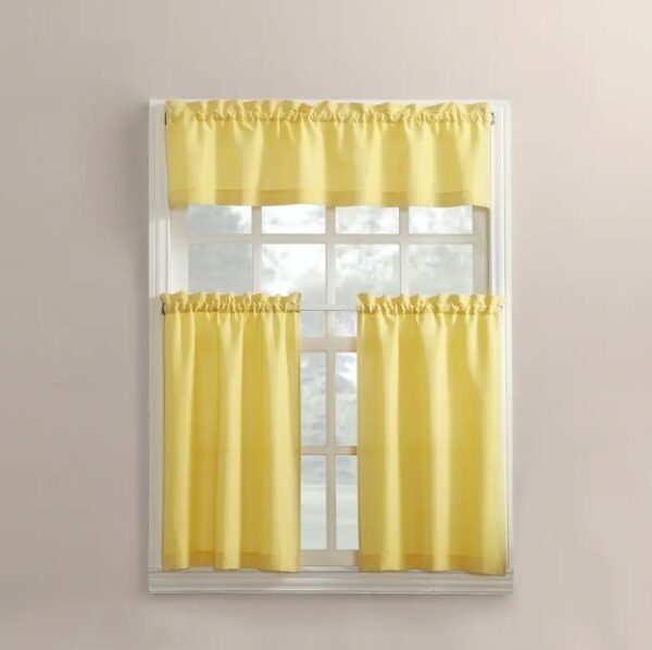 Yellow Kitchen Curtains